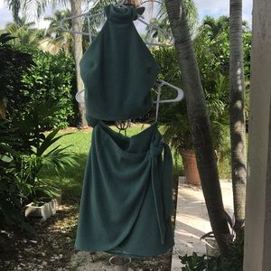 Sabo Skirt 2 piece halter top and mini skirt